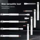 40 in 1 Ratcheting Screwdriver Set with Magnetic Bits 180 Degree Universal Ratchet Wrench Metric V1366-AZ2-W-14823