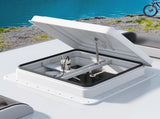 Weisshorn Caravan Roof Vent Fan Air Exhaust Hatch 12V RV Motorhome Camper White CARAVAN-VENT-B-42X42X12-WH