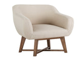 Artiss Armchair Tub Chair Beige Aston FA-CHAIR-ACC024-BG