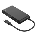 Belkin Connect USB-C to 5-Port USB-C Hub - Black , 100W PD, 10Gbps, 1x 4K HDMI, 4x V1202-V2-MPA-AVC021FQBK
