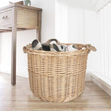 3 Piece Wicker Storage Basket with Handles set V915-MB0057