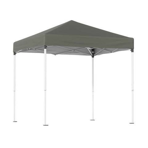 Instahut Gazebo 2x2m Outdoor Patio Garden Marquee Shade w/ Base Pods Grey GAZEBO-T-2X2-F-EC-GR-BASE