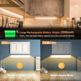 54 LED Rechargeable Under Cabinet Night Lighting for Kitchen and Bedroom V178-84852