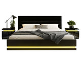 Artiss RGB LED Queen Bed Frame with 2 Beside Tables Set 16 Colour Mood Lighting BFRAME-LUMI-Q-BS-SET
