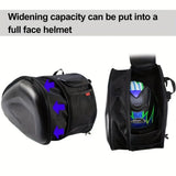 motorcycle side motorcycle storage bags, durable touring luggage, cruiser V1106-139-BLA-01486