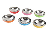 6Pcs set Color Stainless Steel Bowl Heat Insulation Salad Noodles Bowl for Home Kitchen V1294-YM0901-3118210200412