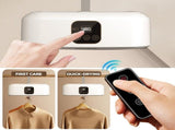 Portable Clothes Dryer, 600W Foldable Electric Dryer with Remote Control, Timer and PTC Heat Pump V1189-LC-RY-00305