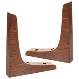 2-Pack Heavy Duty Shelf Brackets for Floating Shelves, Wood Corner Support, Decorative Wall Mount L V1192-AZ-W-21046