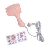Kids Hair Dryer 3 Speeds Negative Ionic Constant Temperature Hair Care Adjustable Alternating V1294-YM0901-3113240269012
