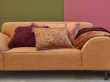 KAAT Amsterdam Jits Dark Red Square Filled Cushion 45cm x 45cm V442-HIN-CUSHION-AMSTERDAMJITS-DARKRED-SQ