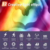 12 Effects Rgb Pocket Fill Light With 0.96 Tft Screen For M1Se Photography PRL-9566200AYS