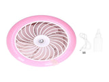 Desktop Humidifying Electric Fan Foldable Water Spray Mist Fan USB Charging for Home Office V1294-YM0901-3113210091311