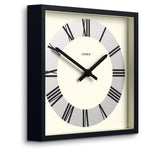 Newgate Jones Box Wall Clock Matte Black V398-NGJBOX230K