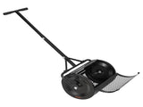 Compost Spreader, 42 cm Wide Peat Moss Spreader with T Shaped Handle, 3 Heights Adjustable, V952-GTSBJHSFMTCGW6C4X001V0