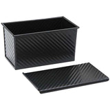 Black Carbon Steel Loaf Pan with Lid Nonstick Bread Baking Pan for Kitchen Use V1370-AZ4-20594