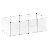 Pawz 12 Panels Guinea Pig Rabbit Puppy Playpen Fence PT1359-AU