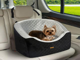 Pawz Dog Car Booster Seat Belt Pet Safe Protector Travel Bed PT1240-S-BK