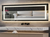 Anti-Fog LED Bathroom Mirror with 2-Way Mount 1000*600mm/Double LED V767-XMR-C28-298-AU