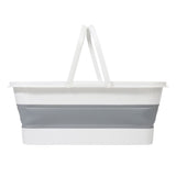 Collapsible Mop Bucket Portable Plastic Bucket Folding Storage Basket with Handle V1294-YM0717-10101658
