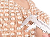 Body Chain Gold Tassel Bikini Chain Sexy Glitter Necklace Chain Beach Body Jewelry Rave Nightclub V1192-AZ-W-16577