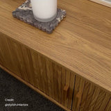 Ripple Sideboard with Sliding Doors Earthy Elegance Redefined V264-TAB-726C-NTR-NA-1