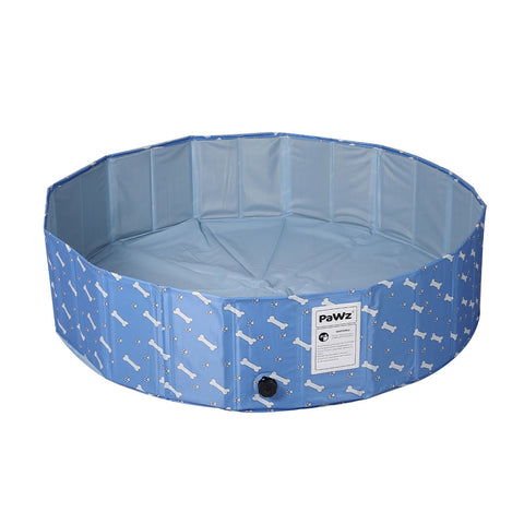 PaWz Folding Swimming Pool Dog Cat Washing L Large PT0111-L-BL