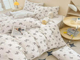 Butterfly Print Bedding Set - 3 Piece Set - Quilt Cover 264 x 229 cm with 2 Pillowcases 51 x 66 cm V888-ELOSUNG54957-6