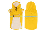 Pet Raincoat Outdoor Waterproof Dog Poncho for Small and Medium Dogs - Yellow V1263-JX-6215-8