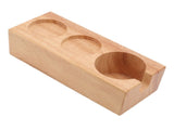 Coffee Filter Tamper Holder Beech Environmental Protection Coffee Tamper Station Base for Home Bar V1294-YM0717-3118220188212