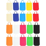 30pcs Non Woven Fabric Tote Shopping Bags with Handles Foldable Reusable Grocery Bags V1192-AZ-W-21359