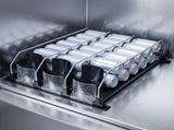 Black ABS Stainless Steel Beverage Pusher for Refrigerator Drink Organizer, Self-Replenishing V1370-AZ4-08774