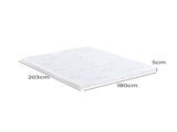 DreamZ 5cm Thickness Cool Gel Memory King E0096