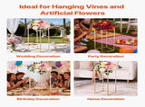 Wedding Flower Stand, 10PCS 80cm Column Flower Stand, Floral Stands with Hidden Screw, Rectangular V952-HLHJLFT10J80Y446M001V0