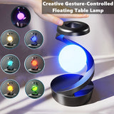Gray Modern Night Light Spiral Design LED Night Light Ambient Lighting Wireless V1347-124-GRA-76998