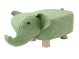 Animal Footstools Elephant Shaped Slip Resistant Silent Comfortable Stable Multi Purpose Cute Stool V1294-YM0703-3116230004114