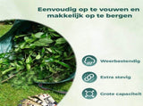 Sustainable Garden Waste Bag 500L, Extra Large, Foldable Garden Bag, Big Bag, Rubble Bag, Green V1189-LC-HW-00035