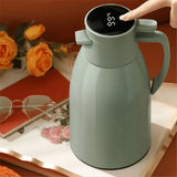 Thermal Kettle Household Digital Display Coffee, Glass Liner Vacuum Flasks Large Capacity Water V1370-AZ4-10330