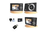 4K HD Camera for Photography and Video Vlogging Camera Camera with 32G Memory Card 16X V1263-JX-6748-1