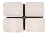 4Pcs Bed Risers Plastic Anti Vibration Pads Furniture Risers for Washing Machine Cabinet Sofa V1294-YM0715-3117220135811