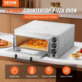 VEVOR Commercial Countertop Pizza Oven Electric Pizza Oven for 14" Pizza Indoor V952-FMDRPSLDCSXNRSZAFV3