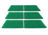 6 Pcs Chicken Nesting Box Pads PE Chicken Nesting Pads for Coop Chicken Egg Laying Accessory Green V1294-YM0706-3111230177312