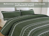 Elegant Quilted Bedspread and Pillowcases Set Perfect for a Luxe Bedroom Feel - Queen size V745-MAC090443Q13U