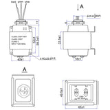 Maxdot 1 Pack Doorbell Transformer 16V 30VA Compatible with Ring Wired Video Doorbell, Safe UL V1258-DP02-C-762