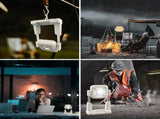 Solar Work Light Outdoor Tent Light Portable Portable USB Rechargeable Floodlight Camping Light V1294-YM0901-L6936-1