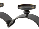Elementals Three Arch Pillar Candle Holder 48cm V637-19700CDL