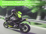 5L Backpack with USB Charging & Smart LED Turn Signals, Lightweight Nylon Commuter Cycling Bag, V1232-QXSJB004