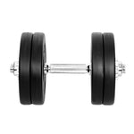 Everfit 25kg Dumbbell Set Weight Plates Dumbbells Lifting Bench FIT-K-DB-SET-25KG