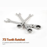 RYNOMATE 6-24mm Ratchet Spanner Set V227-8287305300080