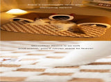 Grey XL size Cat Tunnel Bed House 4-Season Universal Removable Washable U-Shaped Cat Cave with V888-ELOSUNG50334
