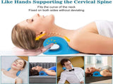 Neck stretcher pillow, Blue V1237-ZY-506-0647